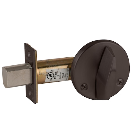 Schlage Grade 1, Door Bolt, Keyless, US10B, Rectangle Stk B680 613
